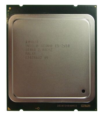 CPU Intel XEON 8C 2.0 GHZ E5-2650 SR0KQ LGA 2011 V26808-B8631-V10 38019635