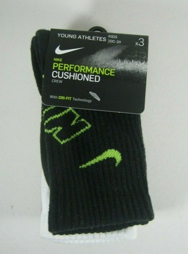 Nike Jordan Kids (High) Crew Boys Girls Socks 2 pairs Or 3 Pairs 10C-3Y -5Y -7Y - Picture 57 of 76