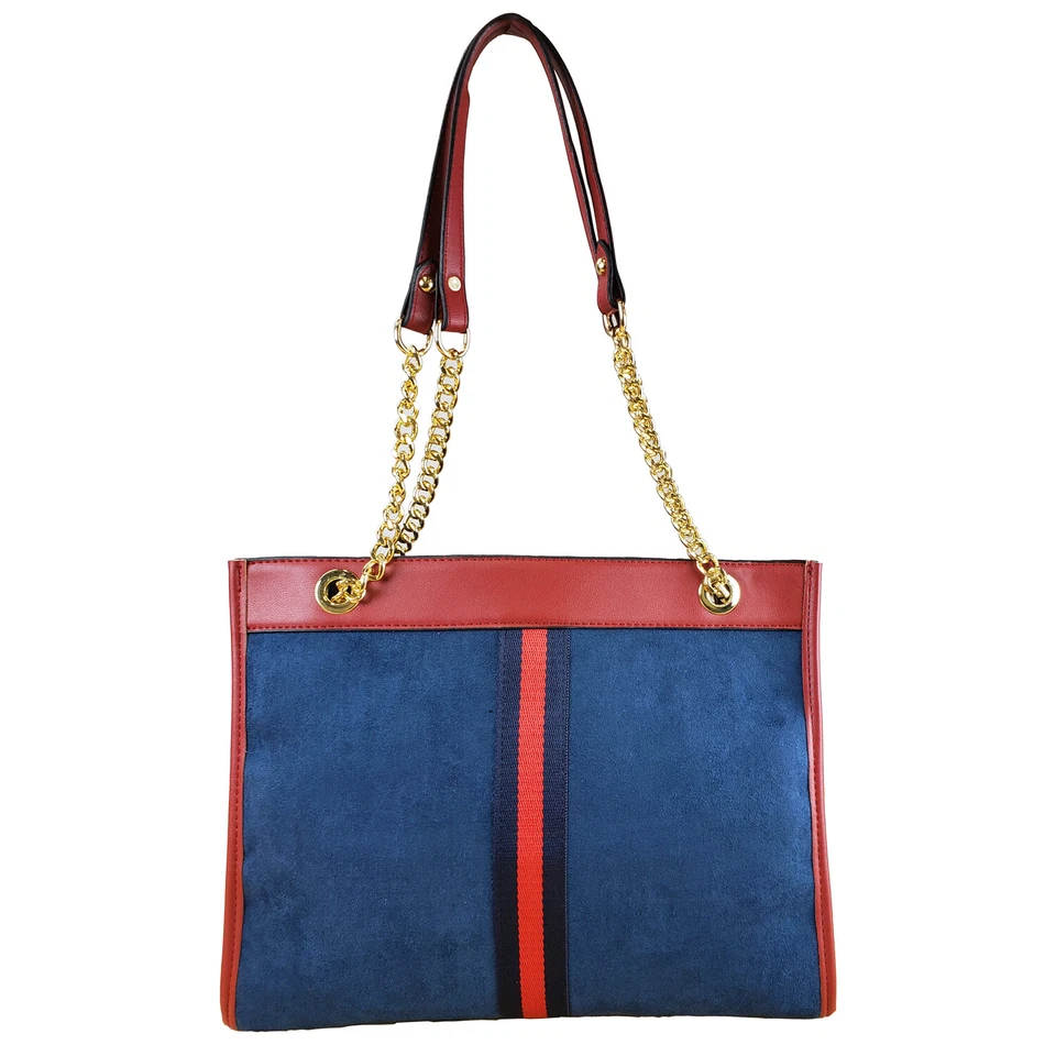 Дамская сумка из искусственной замши кожи сумочка сумка с подходящий бумажник - Изображение 2 из 4