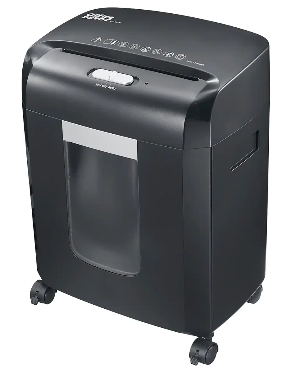 Office depot on sale paper shredders