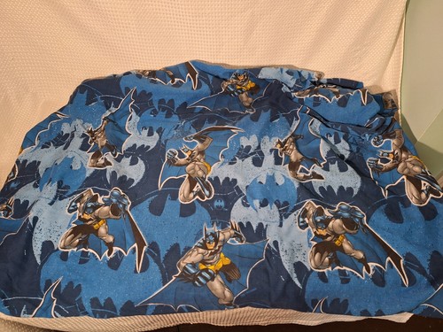 2005 Franco DC Comics Batman Twin Flat & Fitted Sheet Set 93"x63" - Picture 14 of 17