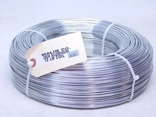2000 Ft Malin 12 Gauge 1101 Aluminum Round Wire 5/64"(.0808) Dia x 12 Lb Coil HR