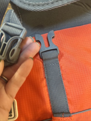 Outward Hound - Dog Life Jacket For Swimming Water Sports Hiking Large Orange - Picture 9 of 10