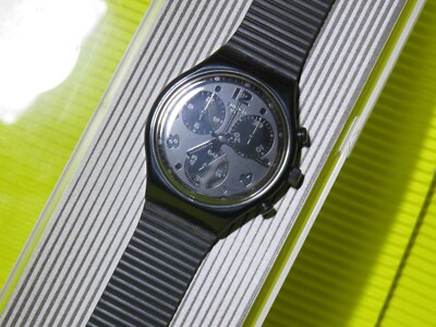 Swatch Chrono MOON SHADOW - SCB110 - NEU & OVP ...