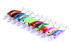 New 10 Fishing Lures Combo Crappie Crankbait Bass Swimbaits, Pike Wobblers