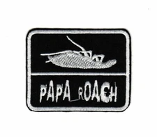 Papa Roach Patch | Alternative Rap Nu Metal Hard Alternative Rock Band Logo