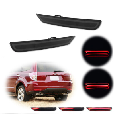 LED Brake Tail Light w/ Strobe Flash Turn Signal Light For Subaru Forester 08-18