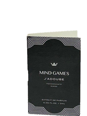 MIND Games J'ADOUBE  2mL .06 FL.OZ Extrait De Parfum  Sample on CardNEW
