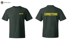 Corrections Unit Officer Department Quality T-shirts S-5XL