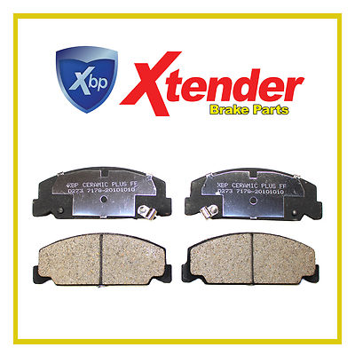 4pcs Front Ceramic Disc Brake Pads For Honda Del Sol CRX Accord Civic 1988-2000