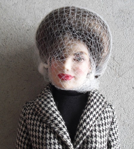 RARE Franklin Mint Vinyl Jackie Kennedy Equestrian Prototype Doll 15" Tall LOOK - Picture 2 of 2