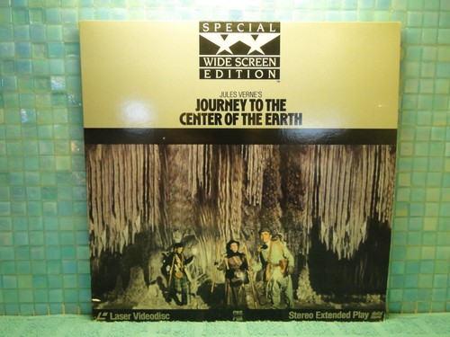 Journey To The Center Of The Earth 2 Disc Set Laserdisc -EXTRA LDs SHIP FREE