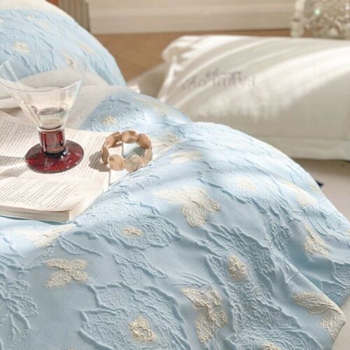 Bedding set 4 pcs winter warm milk velvet duvet cover flat sheet 2 pillowcases - Picture 1 of 12