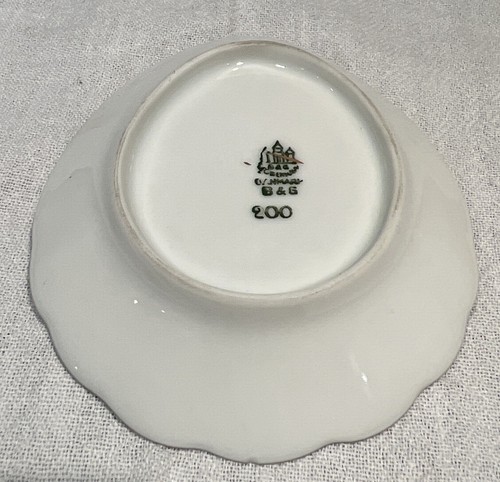 Vintage Bing & Grondahl Seagull with Gold Butter Assiette / Caviar Dish No 200 - Picture 2 of 2