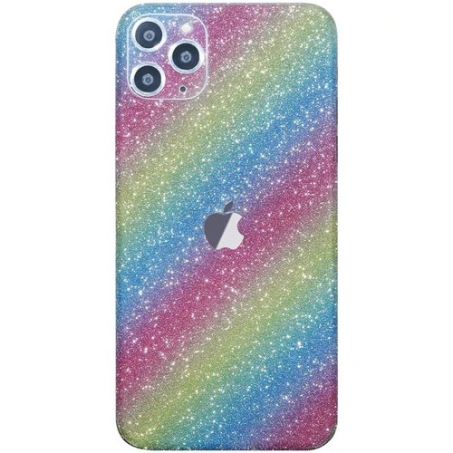 Für iPhone 11 Pro Max Glitzer Ganzkörper Skin Aufkleber Bling Sticker Schutz - Bild 17 von 46