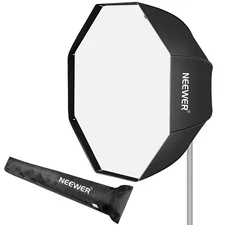 NEEWER 37.5inches Octagon Softbox with Carrying Bag for Speedlite， Studio Flash