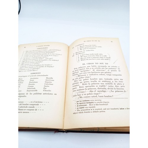 A Spanish Reader By John M. Pitman 1919 Illustrated D.C. Heath & Company Pittaro - Picture 16 of 22