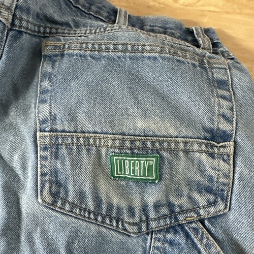 Vtg Liberty Brand Blue Jeans Distressed Worn Authentic Men’s 36 X 36 Carpenter - Picture 8 of 9