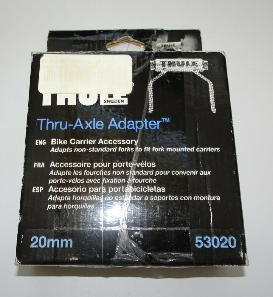 Thule Thru-Axle Adapter Bike Carrier Accessory For 20mm Axle Part #53020 |  eBay