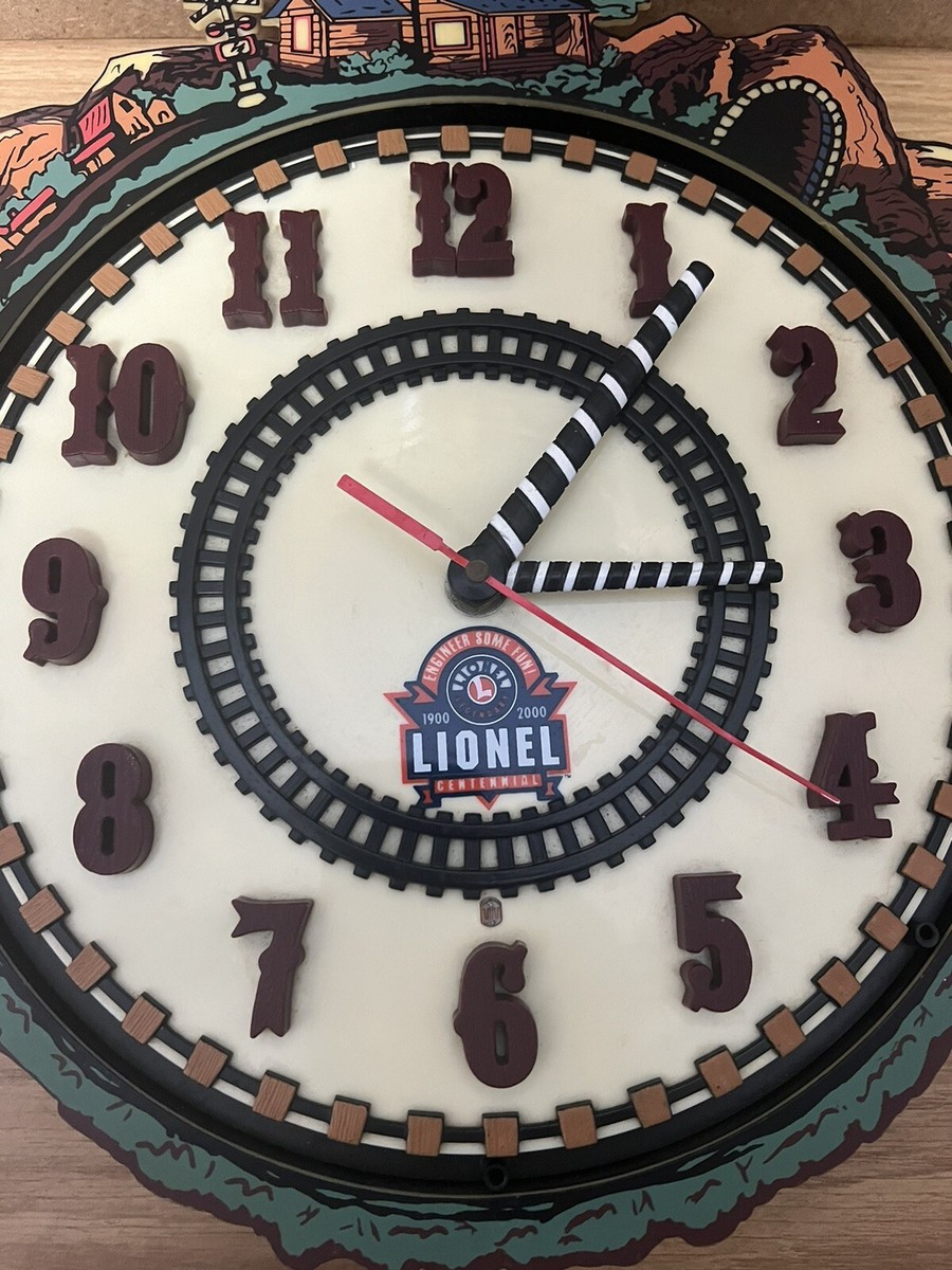 Lionel Train Clock 100th Anniversary Edition Parts Or Repair Lionel Train Clock 100th Anniversary Edition Parts Or Repair