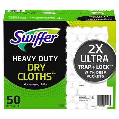 Swiffer Sweeper Heavy Duty Dry Floor Cleaner Cloths (50 ct.)