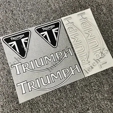 motorcycle fuel tank emblem decal bike track  body badge stickers for TRIUMPH