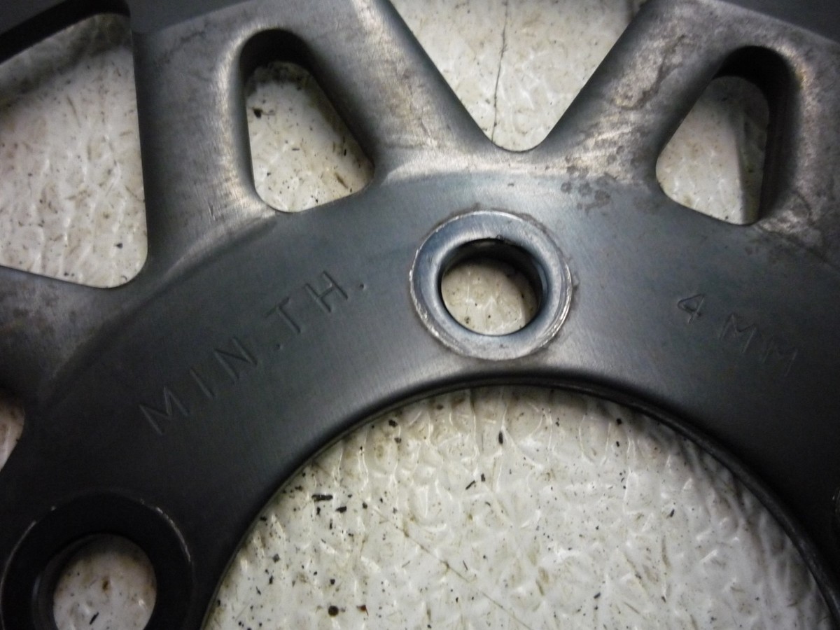KAWASAKI NINJA ZX 600 D 91-93 ZX600D FRONT LEFT BRAKE ROTOR