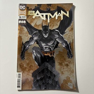 Batman #56 NM- DC Universe 2018 1st Print Foil Cover Tom King Tony S Daniel  B&B