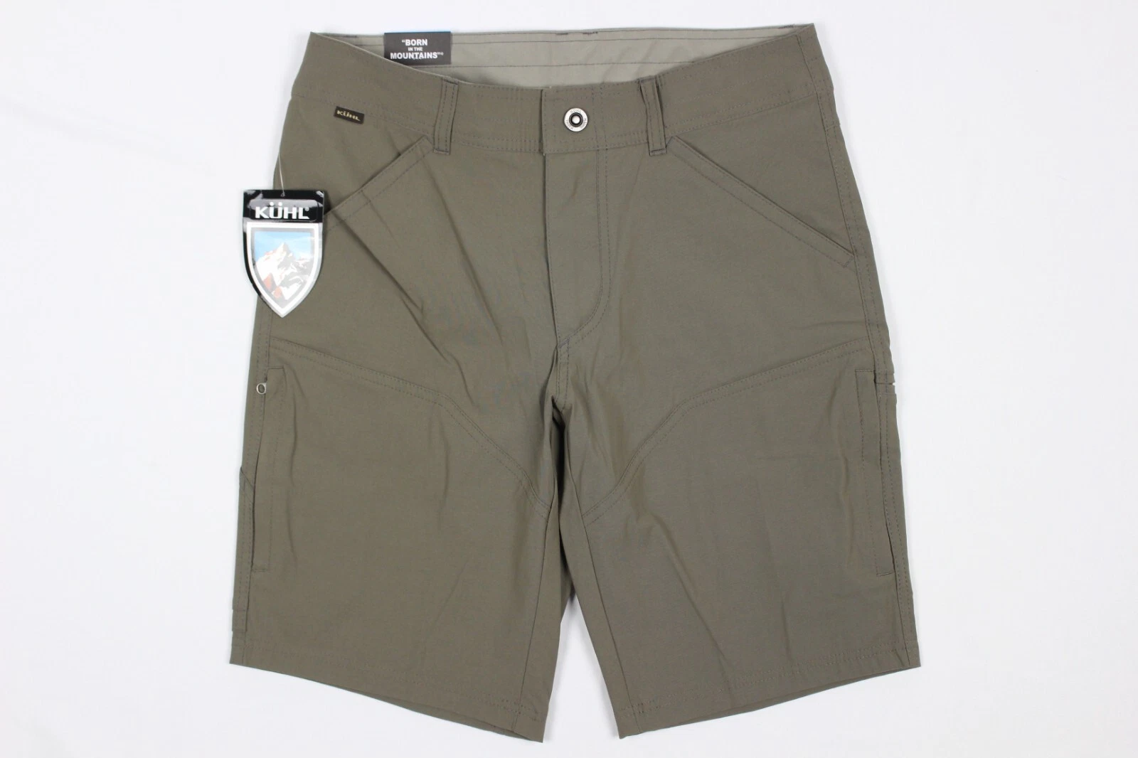 Kuhl Men's Shorts 10" Renegade Shorts Khaki Brown 5121