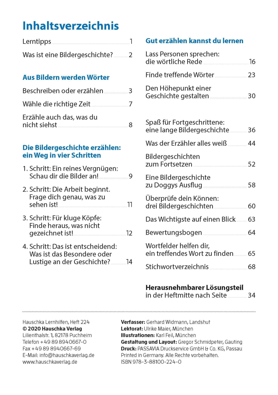 Thumbnail - Bildergeschichte. Aufsatz 4.-5. Klasse | Gerhard Widmann | Taschenbuch