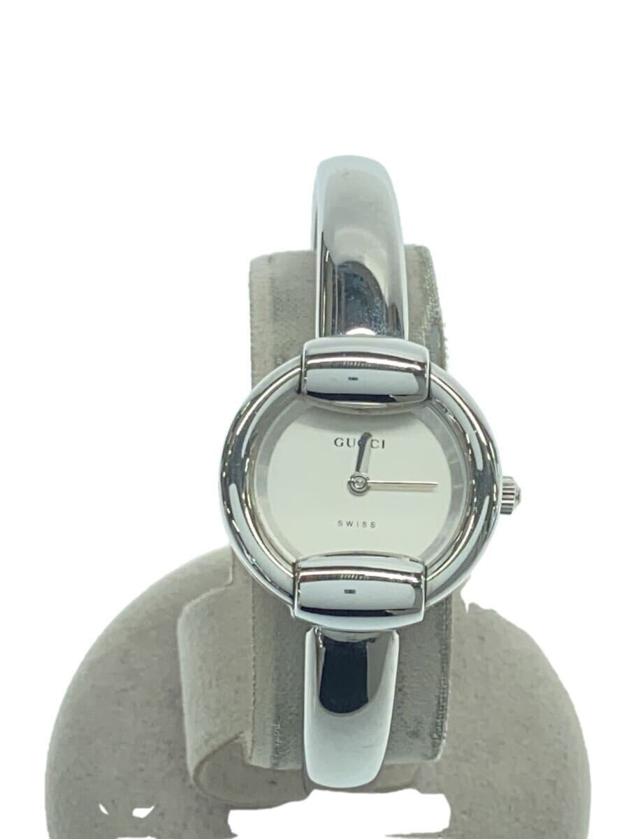 GUCCI 1400L Quartz Women's Watch Silver Dial Analog GUCCI 1400L Quartz Women's Watch Silver Dial Analog