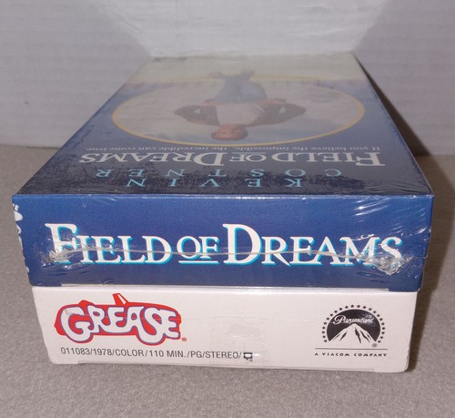 Lot of 2 VHS Field Of Dreams & Grease Watermark NEW SEALED RARE - Picture 6 of 10
