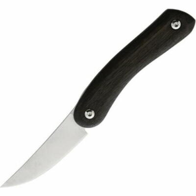 BPS Knives BPSFOLDER Friction 3  Stainless Blade Oak Handle Folding Knife