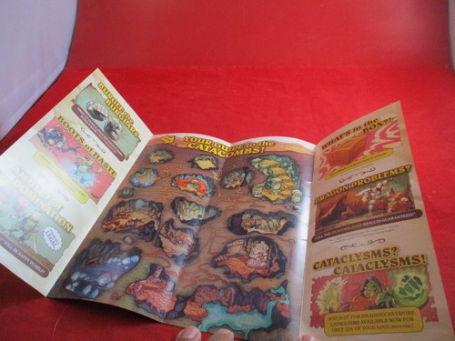 Hearthstone Kobolds & Catacombs Blizzard Blizzcon 2017 Promo Brochure w/ Maze! - Picture 3 of 4