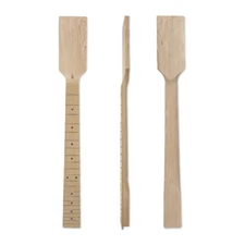 Electric Guitar Neck 22 Fret 24 Inch Maple Wood Locking Nut for Building Guitars