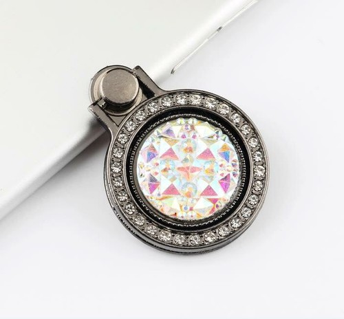 LiliDreamStore 360 Rotating Crystal Phone Finger Ring Stand Holder All Colors - Picture 40 of 64