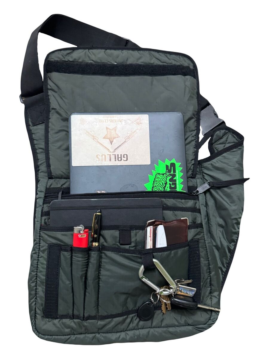 VTG 90s Stussy Technical Crossbody Sling Bag Streetwear VTG 90s Stussy Technical Crossbody Sling Bag Streetwear