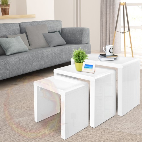 Artiss Set of 3 Nesting Tables - Picture 7 of 8