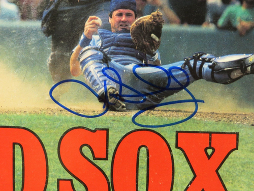 JIM SUNDBERG FIRMADO BOSTON RED SOX 1986 AL Championship Series PROGRAMA DE JUEGOS JSA - Imagen 2 de 4