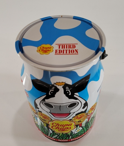 Chupa Chups Lollipops lata de leche hecha en España. Buen estado - Imagen 2 de 9