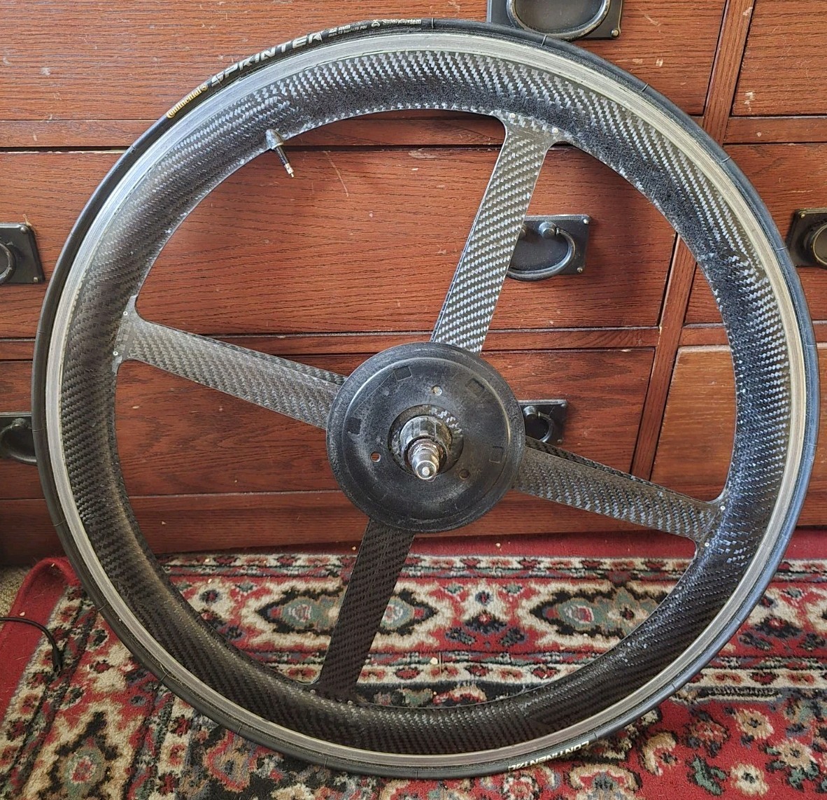 Spinergy Rev X 650 C Carbon Tubular Rear Wheel 8/9/10 Speed