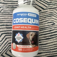 Cosequin DS Plus MSM  HA Joint Health Supplement for Dogs Chewable Tablets 180