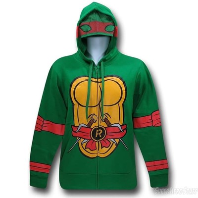 Ich Bin Raphael Teenage Mutant Ninja Turtles Zip-Up Hoodie Klein