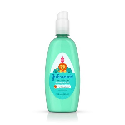 Johnsons No More Tangles Toddler  Kids Detangling Spray to Unlock Knots in Ha...