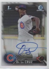 2016 Bowman Chrome Prospects Refractor 108/499 Oscar De La Cruz #CPA-OD Auto q3o