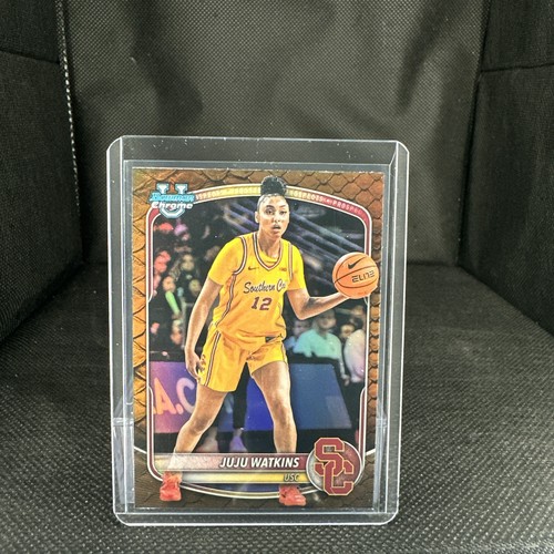 2025-26 Bowman Chrome JuJu Watkins Reptilian Refractor