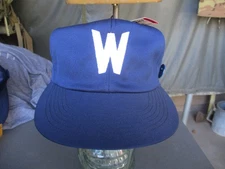 NWT 1980s Vintage YOKOHAMA TAIYO WHALES NPB Baseball Hat, sz 56, US size 7