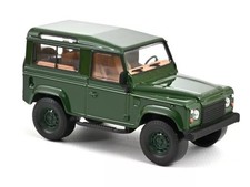 Norev 1/43 Land Rover Defender 1995 Dark Green Jet Car Mini
