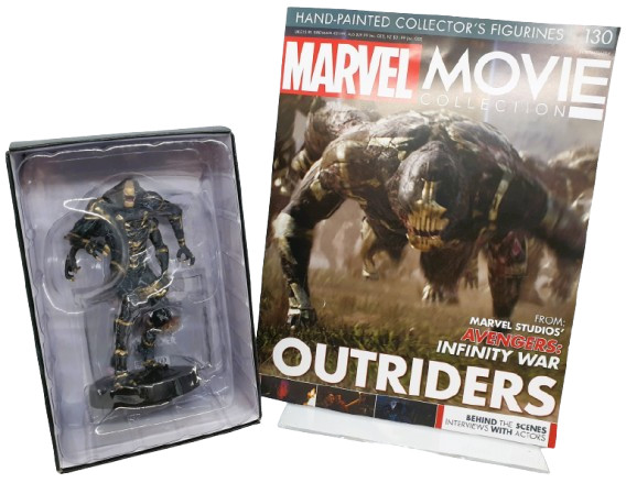 #130 OUTRIDER Eaglemoss Marvel Movie Figurine Collection