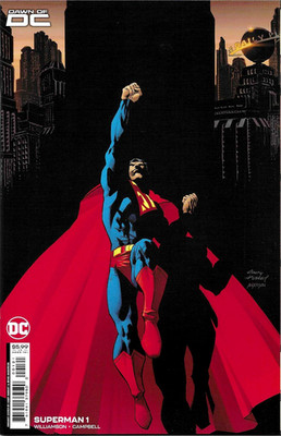 SUPERMAN #1  ANDY KUBERT CARD STOCK VARIANT  DC COMICS  APR 2023  NM  1ST PRINT